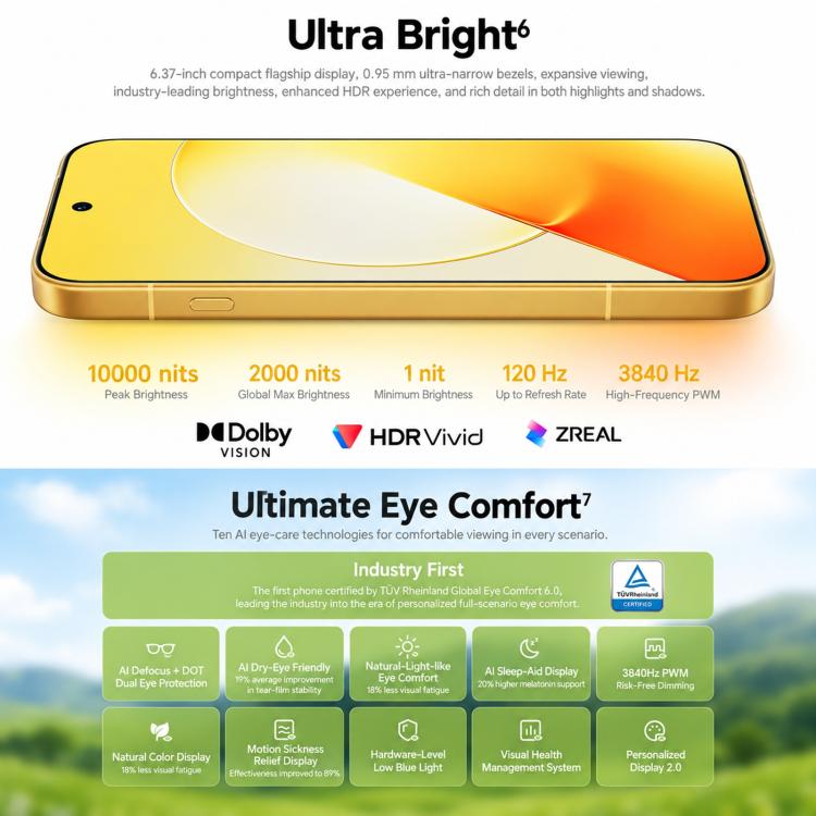 Honor Magic9, 12GB+256GB, Screen Fingerprint, 6.37 inch MagicOS 11 / Android 17 Snapdragon 8 Elite Gen 5 Octa Core, Network: 5G, NFC, OTG, 12GB+256GB