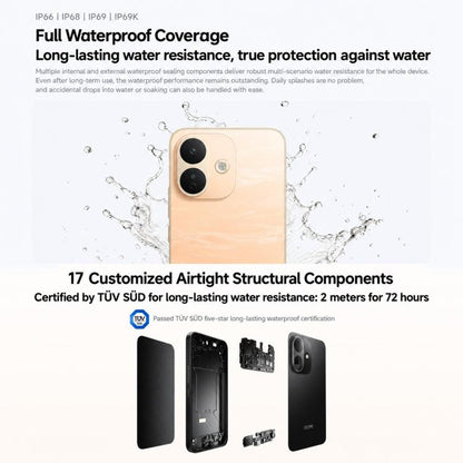 Xiaomi REDMI Note 17 Pro, 6GB+256GB, 6.83 inch Xiaomi HyperOS 3 Snapdragon 6s Gen 4 Octa Core, NFC, Network: 5G, 6GB+256GB