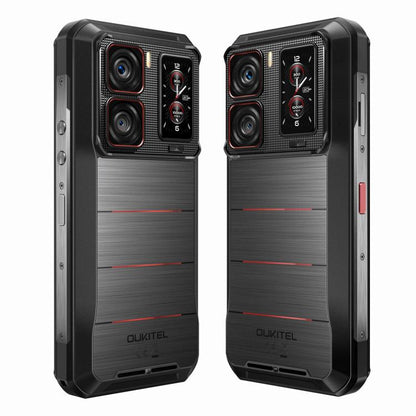 Oukitel WP300 Rugged Phone with Watch, 12GB+512GB, 6.8 inch Android 15 MediaTek Dimensity 7050 Octa Core, NFC, OTG, Network: 5G