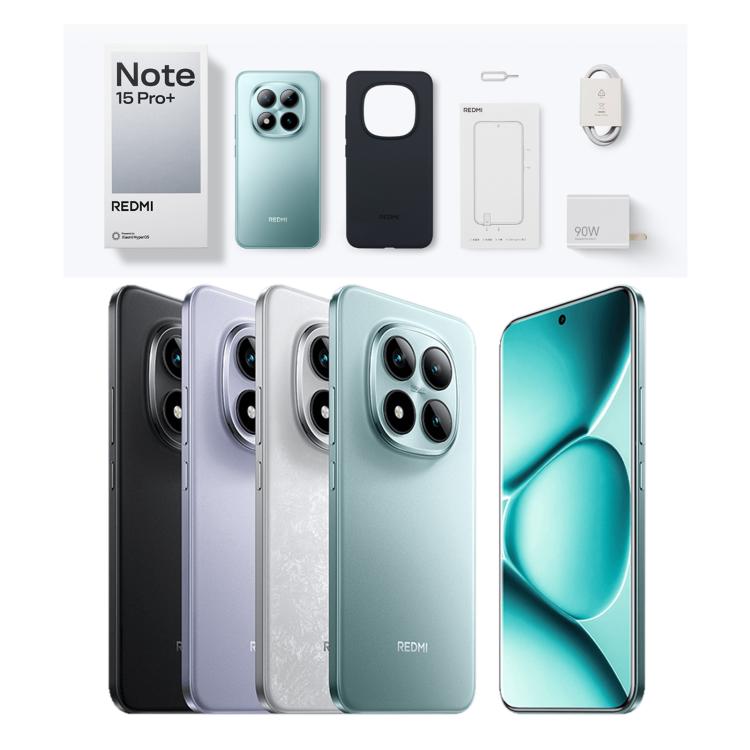 Xiaomi Redmi Note 15 Pro+ 5G Satellite, 16GB+512GB, 6.83 inch Xiaomi HyperOS 2 Snapdragon 7s Gen 4 Octa Core, Network: 5G, NFC