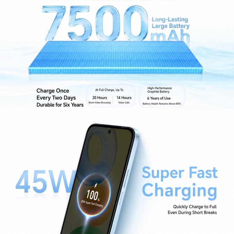 Honor Play11T, 6GB+128GB, Side Fingerprint, 6.61 inch MagicOS 10.0 Android 16 Snapdragon 4 Gen 4 Octa Core, Network: 5G, OTG, 6GB+128GB