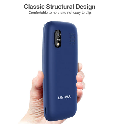 UNIWA E1805, 1.77 inch, SC6531E, 21 Keys, Support Bluetooth, Torch, FM, MP3, MP4, GSM, Dual SIM