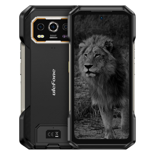 Téléphone robuste Ulefone Armor 27 Pro, 12 Go + 256 Go, Vision nocturne, 10600 mAh, Android 14 MediaTek Dimensity 6300 Octa Core de 6,78 pouces, Réseau : 5G, NFC, Armor 27 Pro