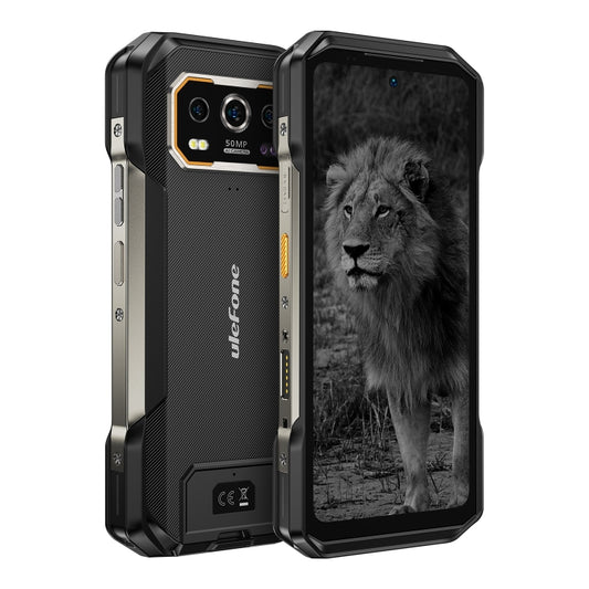 Téléphone robuste Ulefone Armor 27 Pro, 12 Go + 256 Go, Vision nocturne, 10600 mAh, Android 14 MediaTek Dimensity 6300 Octa Core de 6,78 pouces, Réseau : 5G, NFC, Armor 27 Pro