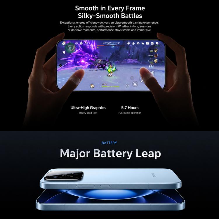 Xiaomi 17 Max, 16GB+512GB, 3D Ultrasonic Fingerprint, 6.9 inch Xiaomi HyperOS 3 Snapdragon 8 Elite Gen 5 Octa Core, NFC, Network: 5G, 16GB+512GB