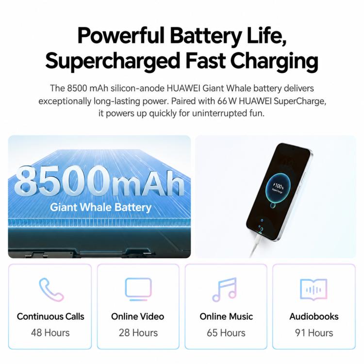 Huawei nova 16 SE, 8GB+256GB, Side Fingerprint Identification, 6.84 inch HarmonyOS 6.1 Kirin 8020 Octa-core, NFC, OTG, Not Support Google Play, 8GB+256GB