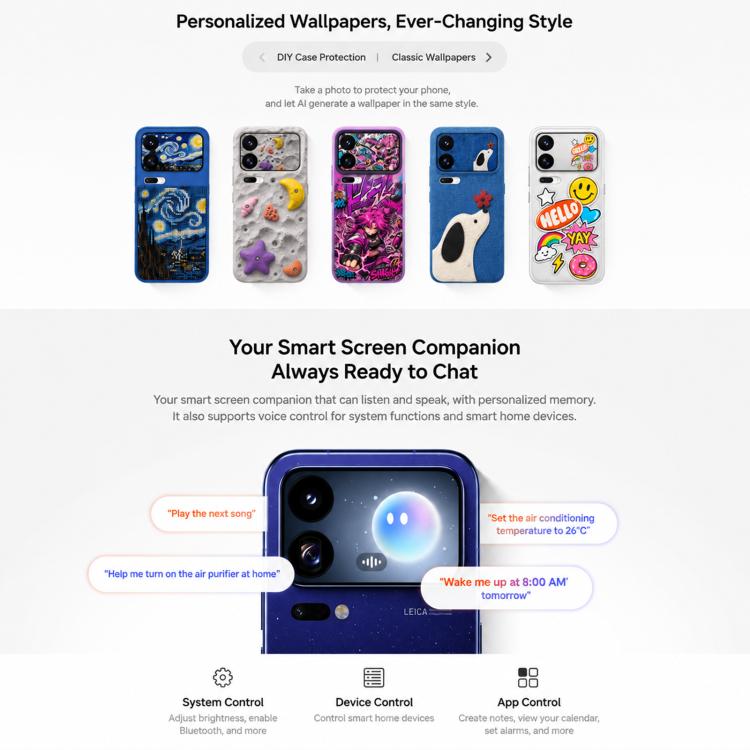 Xiaomi 18 Pro Max, 16GB+512GB, 3D Ultrasonic Fingerprint, 6.9 inch + 2.9 inch Xiaomi HyperOS 4 Snapdragon 8 Elite Gen 6 Octa Core, NFC, Network: 5G, 16GB+512GB