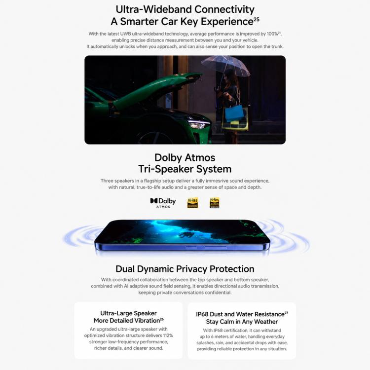 Xiaomi 18 Pro Max, 16GB+512GB, 3D Ultrasonic Fingerprint, 6.9 inch + 2.9 inch Xiaomi HyperOS 4 Snapdragon 8 Elite Gen 6 Octa Core, NFC, Network: 5G, 16GB+512GB