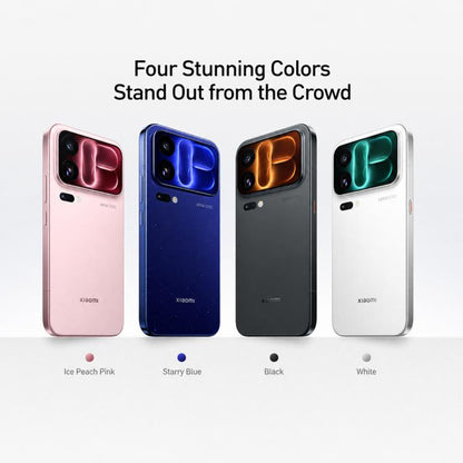 Xiaomi 18 Pro Max, 16GB+512GB, 3D Ultrasonic Fingerprint, 6.9 inch + 2.9 inch Xiaomi HyperOS 4 Snapdragon 8 Elite Gen 6 Octa Core, NFC, Network: 5G, 16GB+512GB