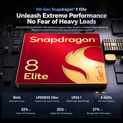 Honor WIN RT2, 12GB+256GB, 3D Ultrasonic Fingerprint, 6.89 inch MagicOS 11.0 / Android 17 Snapdragon 8 Elite Gen 5 Octa Core, Network: 5G, NFC, OTG, 12GB+256GB