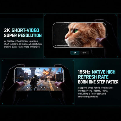 Honor WIN Turbo2, 8GB+256GB, 3D Ultrasonic Fingerprint, 6.89 inch MagicOS 11.0 / Android 17 Snapdragon 8s Gen 4 Octa Core, Network: 5G, NFC, OTG, 8GB+256GB