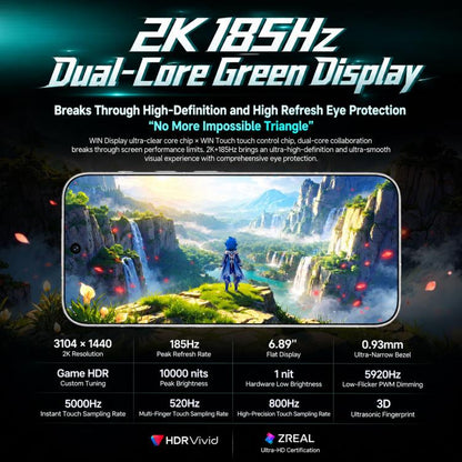 Honor WIN Turbo2, 12GB+512GB, 3D Ultrasonic Fingerprint, 6.89 inch MagicOS 11.0 / Android 17 Snapdragon 8s Gen 4 Octa Core, Network: 5G, NFC, OTG, 12GB+512GB