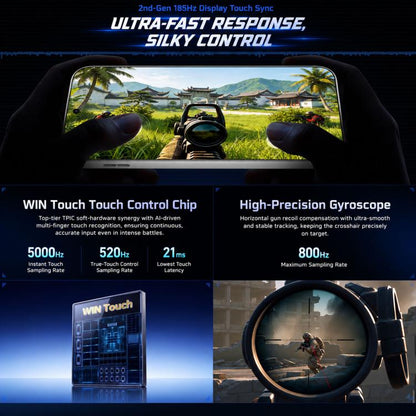 Honor WIN2, 12GB+256GB, 3D Ultrasonic Fingerprint, 6.89 inch MagicOS 11.0 / Android 17 Snapdragon 8 Elite Gen 6 Octa Core, Network: 5G, NFC, OTG, 12GB+256GB