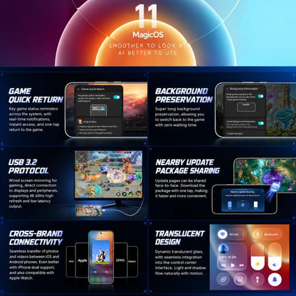 Honor WIN2, 12GB+256GB, 3D Ultrasonic Fingerprint, 6.89 inch MagicOS 11.0 / Android 17 Snapdragon 8 Elite Gen 6 Octa Core, Network: 5G, NFC, OTG, 12GB+256GB