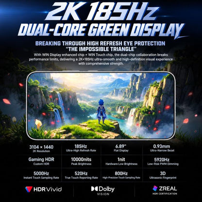 Honor WIN2, 12GB+256GB, 3D Ultrasonic Fingerprint, 6.89 inch MagicOS 11.0 / Android 17 Snapdragon 8 Elite Gen 6 Octa Core, Network: 5G, NFC, OTG, 12GB+256GB