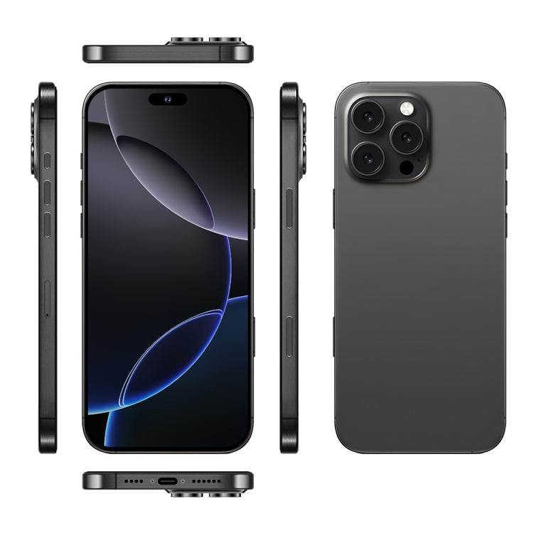 i16 Pro Max / A08A, 3GB+64GB, 6.73 inch Screen, Face Identification, Android 8.1 MTK6753 Octa Core, Network: 4G, Dual SIM, EU Plug, i16 Pro Max / A08A, EU Plug