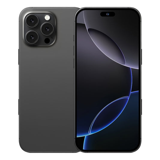i16 Pro Max / A08A, 3 Go+64 Go, écran de 6,73 pouces, identification faciale, Android 8.1 MTK6753 Octa Core, réseau : 4G, double SIM, prise UE, i16 Pro Max / A08A, prise UE