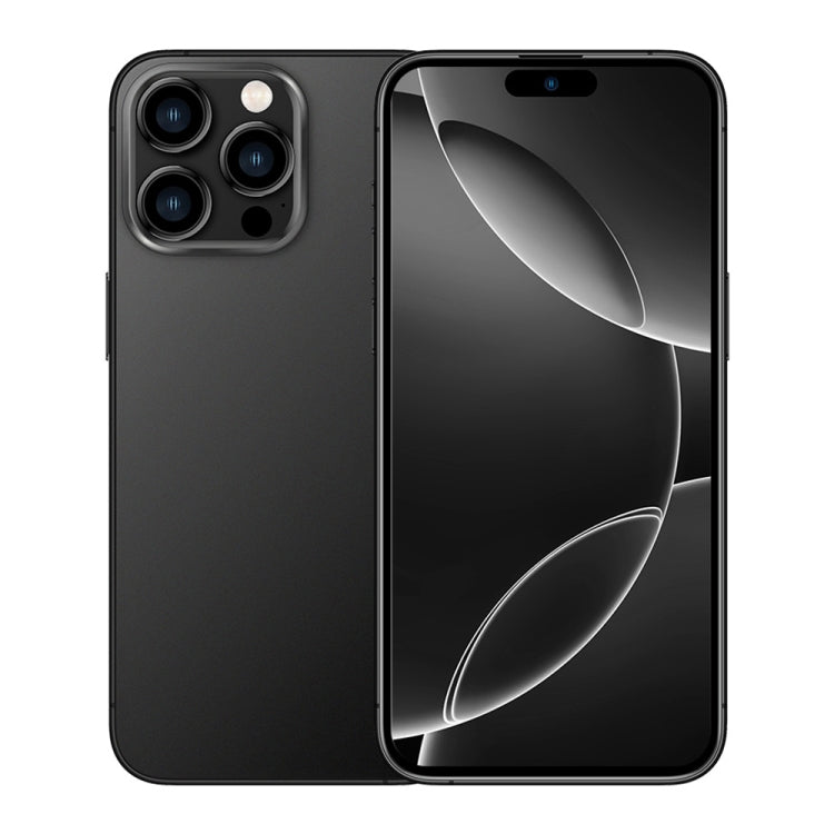 i16 Pro Max / Q5A, 6 Go + 128 Go, écran de 6,5 pouces, identification faciale, Android 10 MTK6762 Octa Core, OTG, NFC, Réseau: 4G, Double SIM, Prise UE, i16 Pro Max / Q5A, Prise UE