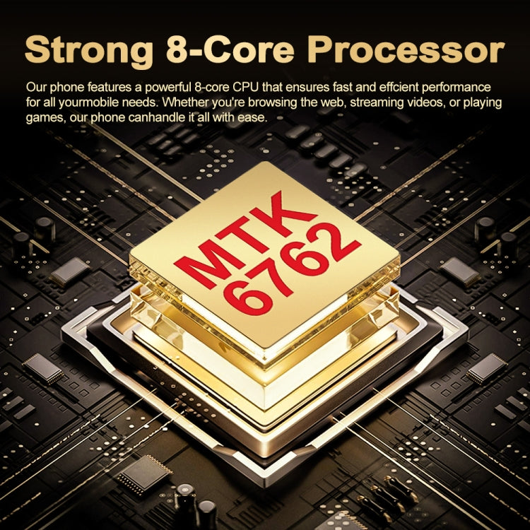 i16 Pro Max / Q5A, 6 Go + 128 Go, écran de 6,5 pouces, identification faciale, Android 10 MTK6762 Octa Core, OTG, NFC, Réseau: 4G, Double SIM, Prise UE, i16 Pro Max / Q5A, Prise UE