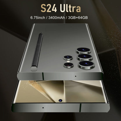S24 Ultra / M106, 3GB+64GB, Face ID Identification, 6.75 inch Android 8.1 MTK6753 Octa Core, Network: 4G, Dual SIM