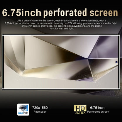S24 Ultra / M106, 3GB+64GB, Face ID Identification, 6.75 inch Android 8.1 MTK6753 Octa Core, Network: 4G, Dual SIM