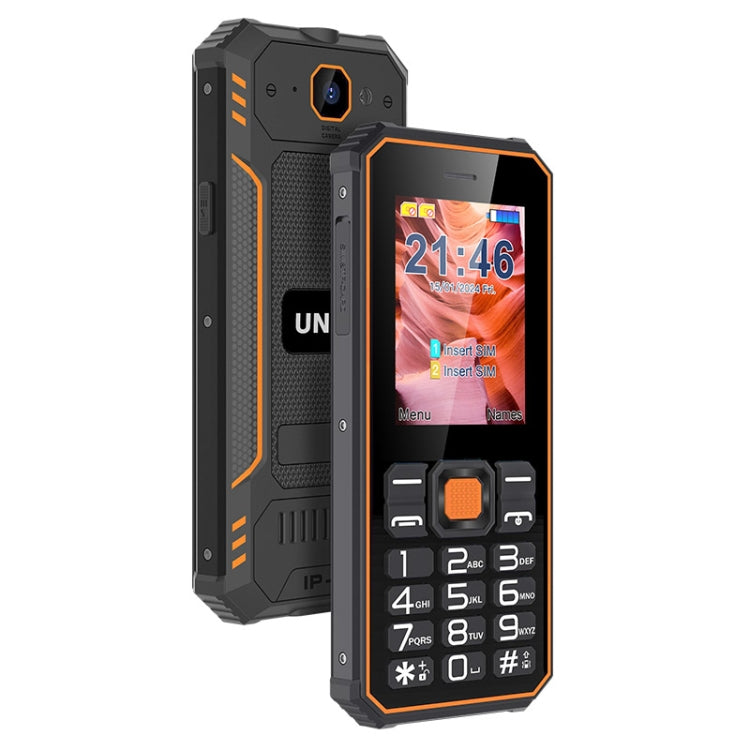 UNIWA S2 IP68 Rugged Keypad Phone, 2.4 inch Mediatek MT6261, 2500mAh Battery, 21 Keys, Network: 2G