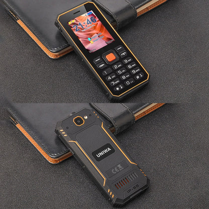 UNIWA S2 IP68 Rugged Keypad Phone, 2.4 inch Mediatek MT6261, 2500mAh Battery, 21 Keys, Network: 2G