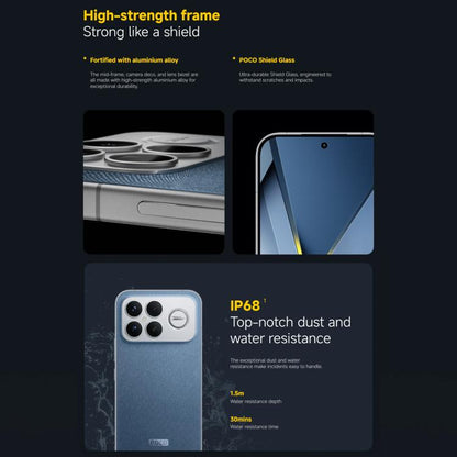 Xiaomi POCO X8 Ultra Global, 12GB+256GB, In-screen Fingerprint, 6.59 inch Xiaomi HyperOS 3 Snapdragon 8 Elite Gen 5 Octa Core, NFC, Network: 5G, 12GB+256GB