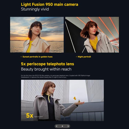 Xiaomi POCO X8 Ultra Global, 16GB+512GB, In-screen Fingerprint, 6.59 inch Xiaomi HyperOS 3 Snapdragon 8 Elite Gen 5 Octa Core, NFC, Network: 5G, 16GB+512GB