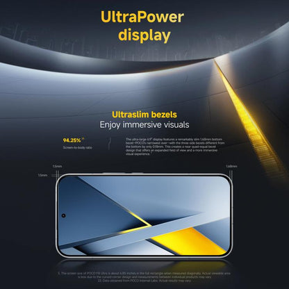 Xiaomi POCO X8 Ultra Global, 16GB+512GB, In-screen Fingerprint, 6.59 inch Xiaomi HyperOS 3 Snapdragon 8 Elite Gen 5 Octa Core, NFC, Network: 5G, 16GB+512GB
