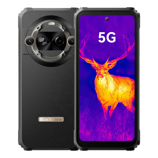 Blackview BL9000 Pro 5G, Caméra thermique, 12 Go+512 Go, IP68/IP69K/MIL-STD-810H, Android 14 MediaTek Dimensity 8020 Octa Core 6,78 pouces, Réseau : 5G, NFC, OTG, BL9000 Pro 5G 12 Go+512 Go