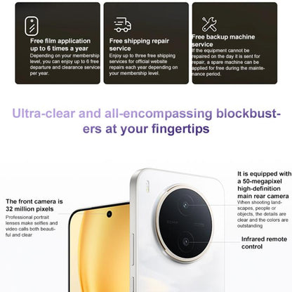 vivo Y600 Pro, 12GB+256GB, In-screen Fingerprint, 6.83 inch Android 16 OriginOS 6 Dimensity 7300e Octa Core, OTG, NFC, Network: 5G, 12GB+256GB