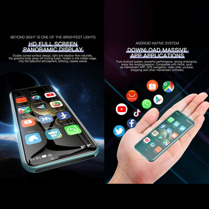 Face Identification, 3.46 inch Android 9.0 MTK6739CW Quad Core up to 1.28GHz, Dual SIM, Bluetooth, WiFi, GPS, Network: 4G, 3GB+64GB