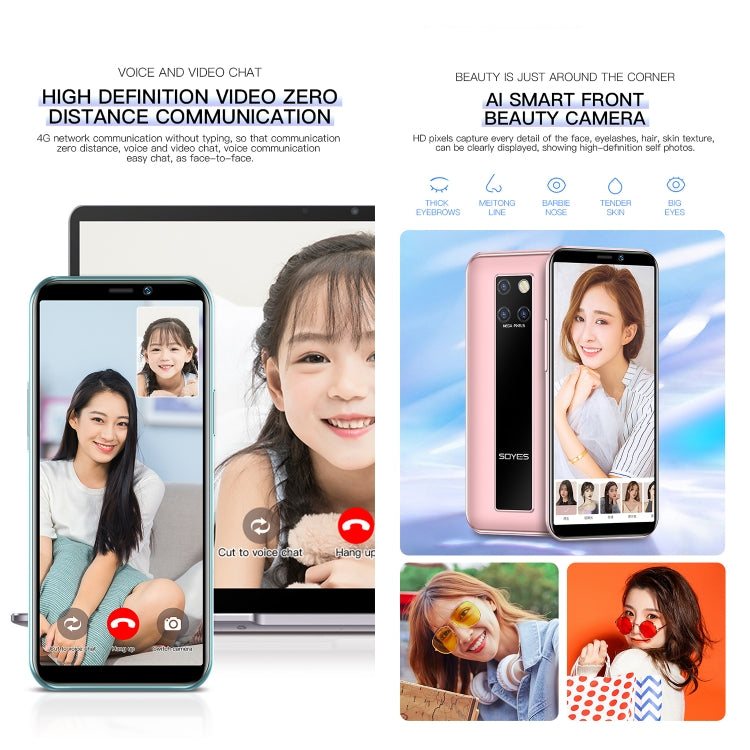 Face Identification, 3.46 inch Android 9.0 MTK6739CW Quad Core up to 1.28GHz, Dual SIM, Bluetooth, WiFi, GPS, Network: 4G, 3GB+64GB