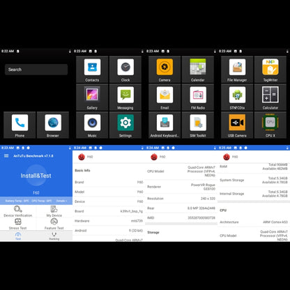 IP68 Waterproof Dustproof Shockproof, 5300mAh Battery, 2.8 inch Android 9.0 MTK6739 Quad Core up to 1.3GHz, Network: 4G, SOS, OTG, NFC, F60
