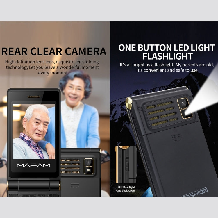 2.4 inch, 5800mAh Battery, Support FM, SOS, External Time Display, GSM, Family Number, Big Keys, Dual SIM