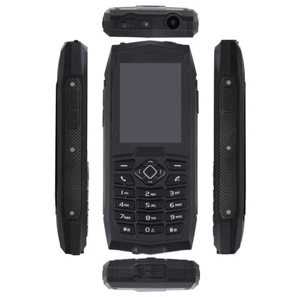 IP68 Waterproof Dustproof Shockproof, 2.4 inch, MTK6261D, 2000mAh Battery, SOS, FM, Dual SIM