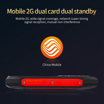 IP68 Waterproof Dustproof Shockproof, 2.4 inch, MTK6261D, 2000mAh Battery, SOS, FM, Dual SIM