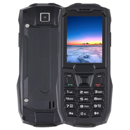 IP68 Waterproof Dustproof Shockproof, 2.4 inch, MTK6261D, 2500mAh Battery, SOS, FM, Dual SIM
