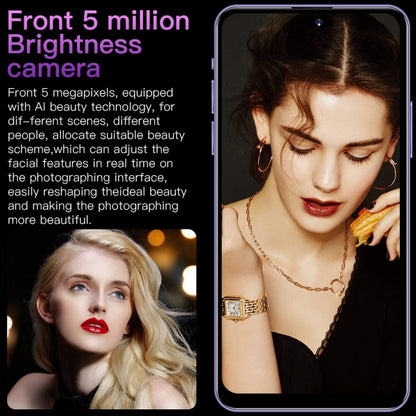 Face Identification, Android 8.1 MTK6753 Octa Core, Network: 4G, 3GB+32GB,Dynamic Island Screen