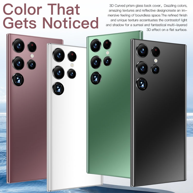 Face Identification, Android 8.1 MTK6753 Octa Core, Network: 4G, S23Ultra 5G D12332 3GB+64GB