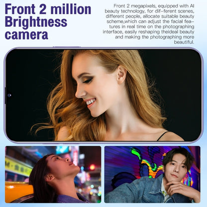 Face Identification, Android 8.1 MTK6737 Octa Core, Network: 4G, S23 Ultra E6  2GB+16GB