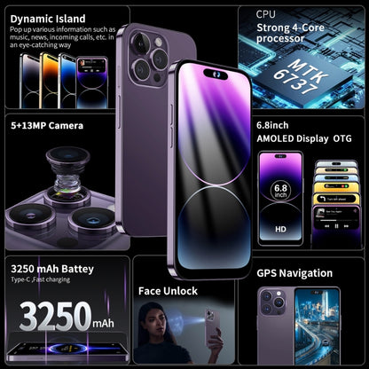 Face Identification, Android 8.1 MMTK6737 Quad Core, OTG, Network: 4G