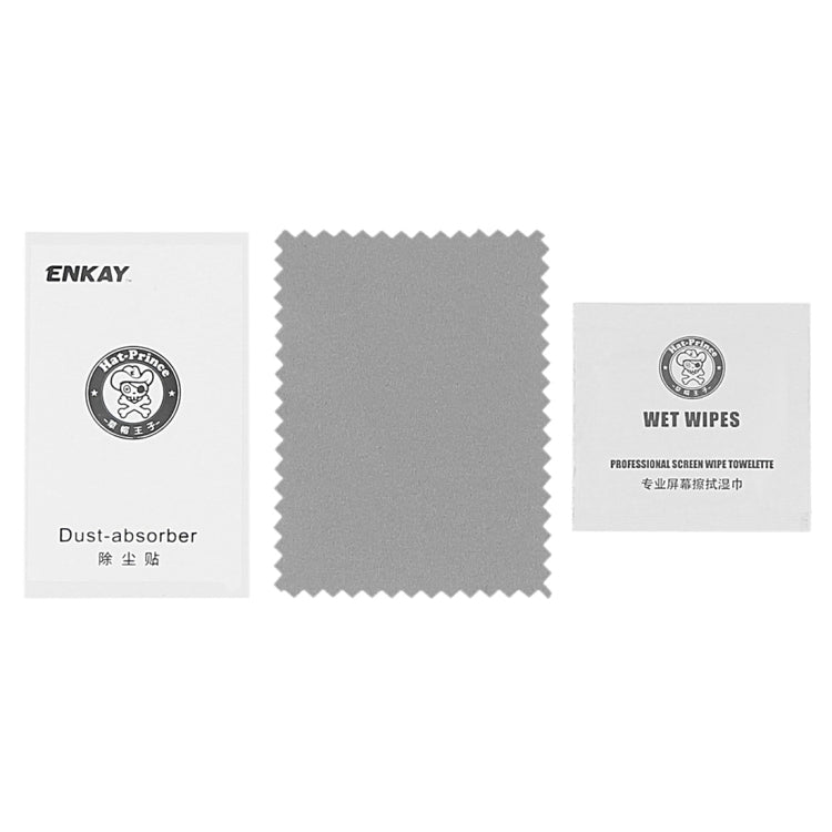 ENKAY Hat-Prince for 34mm Diameter Circular Dial Smart Watch 0.2mm 9H Surface Hardness 2.15D Curved Explosion-proof Tempered Glass Screen Film