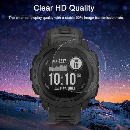 ENKAY Hat-Prince for 42mm Diameter Circular Dial Smart Watch 0.2mm 9H Surface Hardness 2.15D Curved Explosion-proof Tempered Glass Screen Film