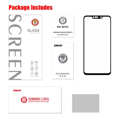 ENKAY Hat-prince Full Glue 0.26mm 9H 2.5D Tempered Glass Film for Huawei Mate 20 Lite, For Huawei Mate 20 Lite (1 PC)