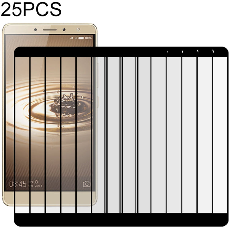 For Tecno Phantom 6 Plus 25 PCS ull Glue Full Screen Tempered Glass Film, For Tecno Phantom 6 Plus