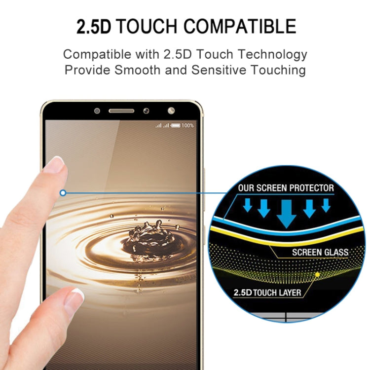 For Tecno Phantom 6 Plus 25 PCS ull Glue Full Screen Tempered Glass Film, For Tecno Phantom 6 Plus
