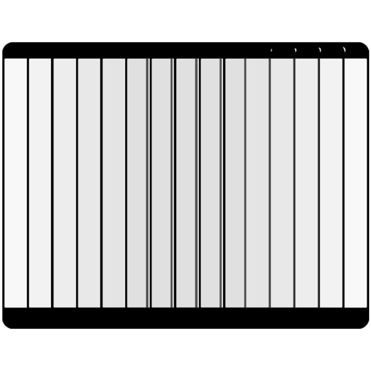 For Tecno Phantom 6 Plus 25 PCS ull Glue Full Screen Tempered Glass Film, For Tecno Phantom 6 Plus