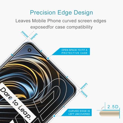 For OPPO Realme GT 5G / Realme GT Master 50 PCS 2.5D Non-Full Screen Tempered Glass Film, For OPPO Realme GT 5G / Realme GT Master (50 PCS)